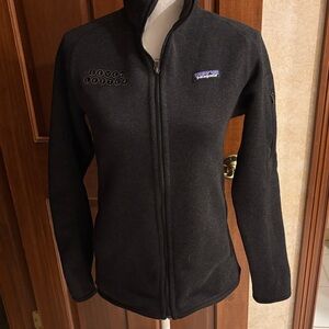 Patagonia Women's Black Full-Zip Better Sweater Jacket, Sz Small